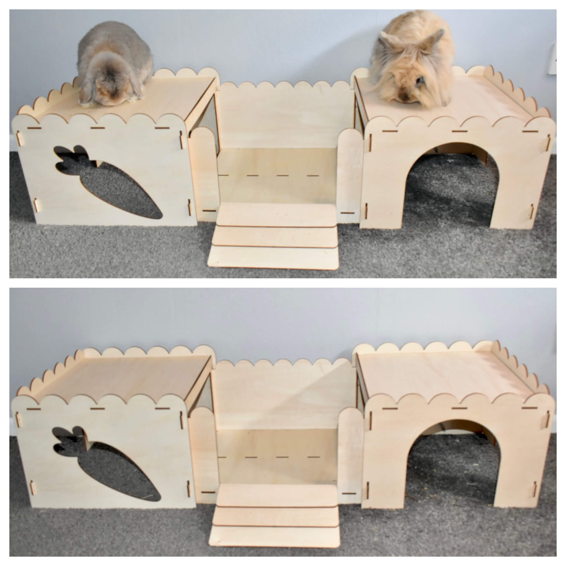 Guinea pig wooden sales hideaways