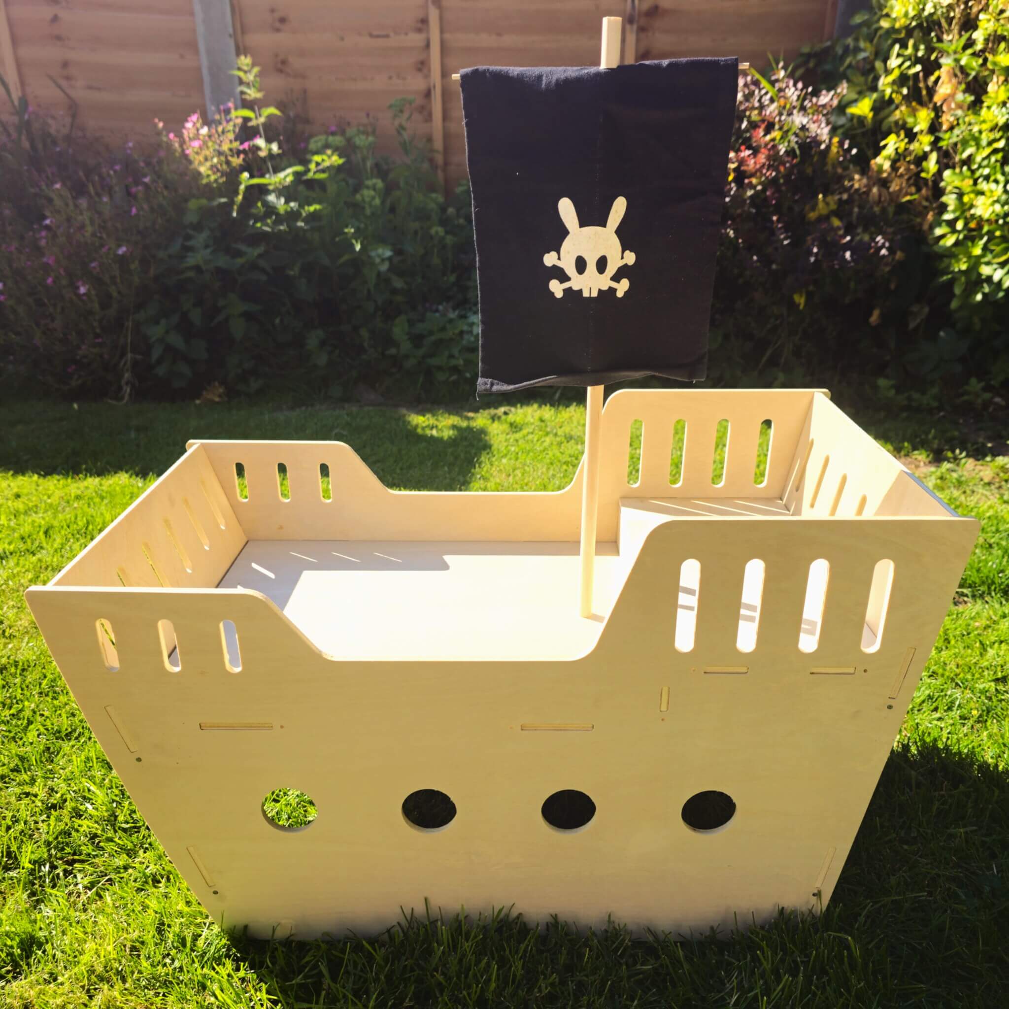 Rabbit pirate ship hideaway