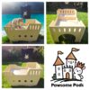 Rabbit pirate ship hideaway